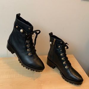 Karl Lagerfeld Paris Black Perry Boot 